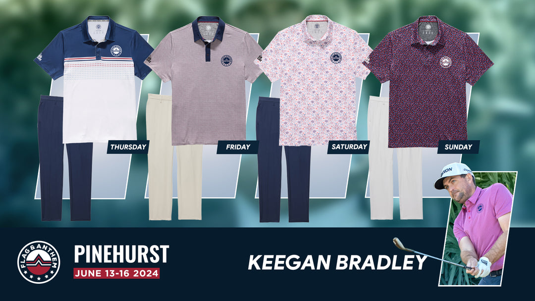 2024 U.S Open Apparel Script: Keegan Bradley