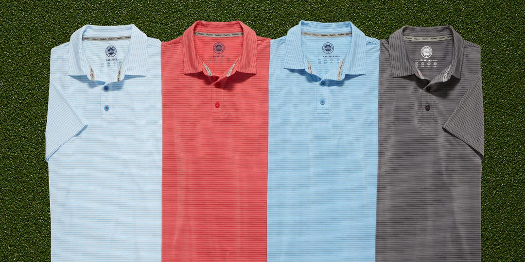 BUY 1, GET 1 50% OFF GOLF POLOS | Code: GOLF