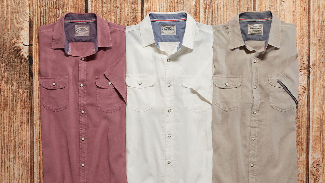 AVALON GARMENT-DYED SHIRTS