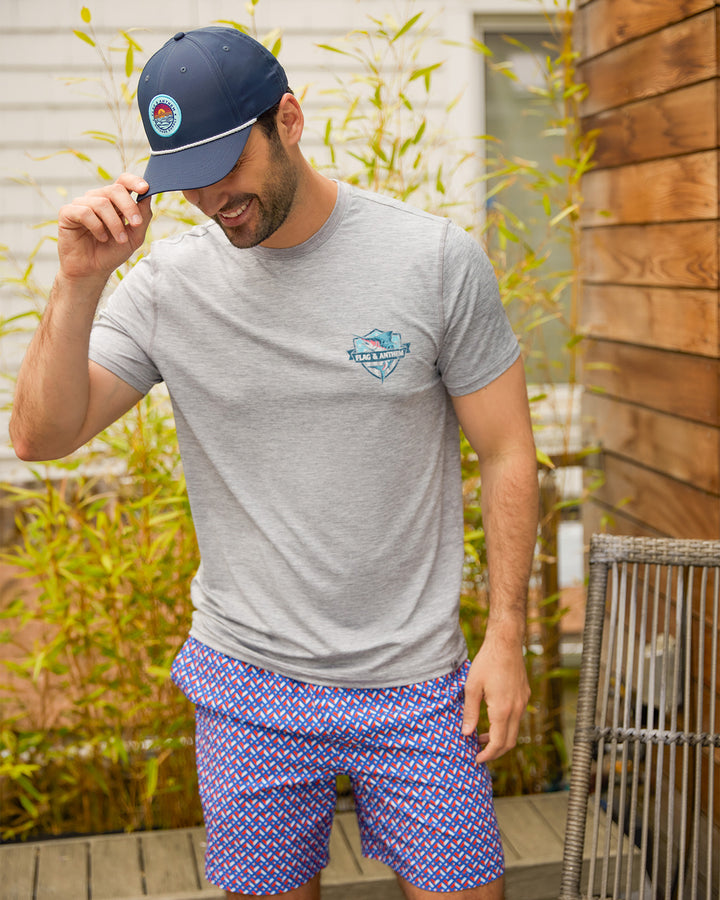 MARINE CLUB UPF PERFORMANCE TEE