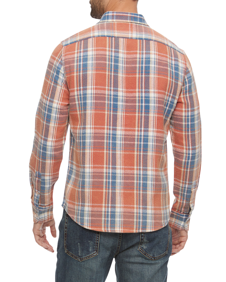 SHELLEY VINTAGE WASHED FLANNEL SHIRT