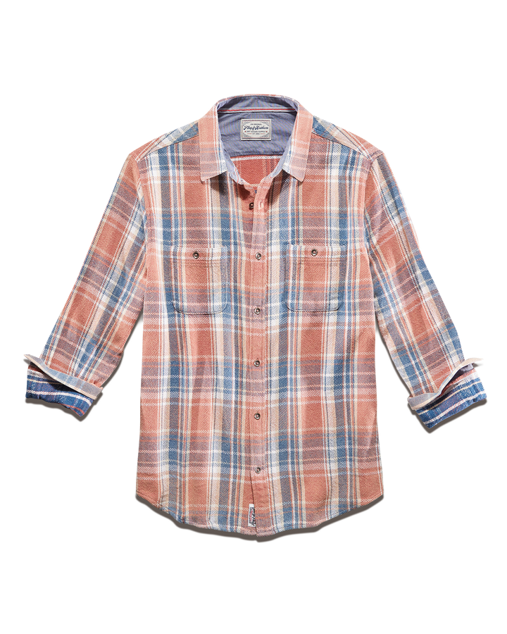 SHELLEY VINTAGE WASHED FLANNEL SHIRT