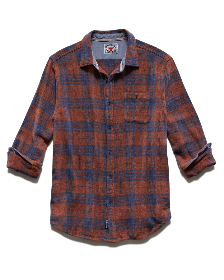 RYE VINTAGE WASHED FLANNEL SHIRT