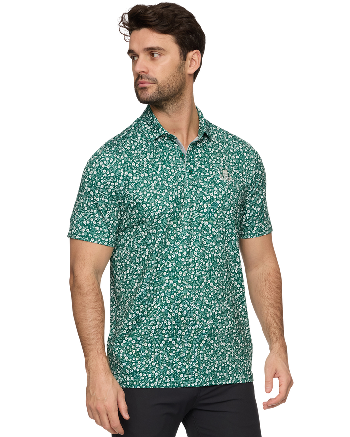 TGL BOSTON COMMON GOLF MVP FLORAL POLO