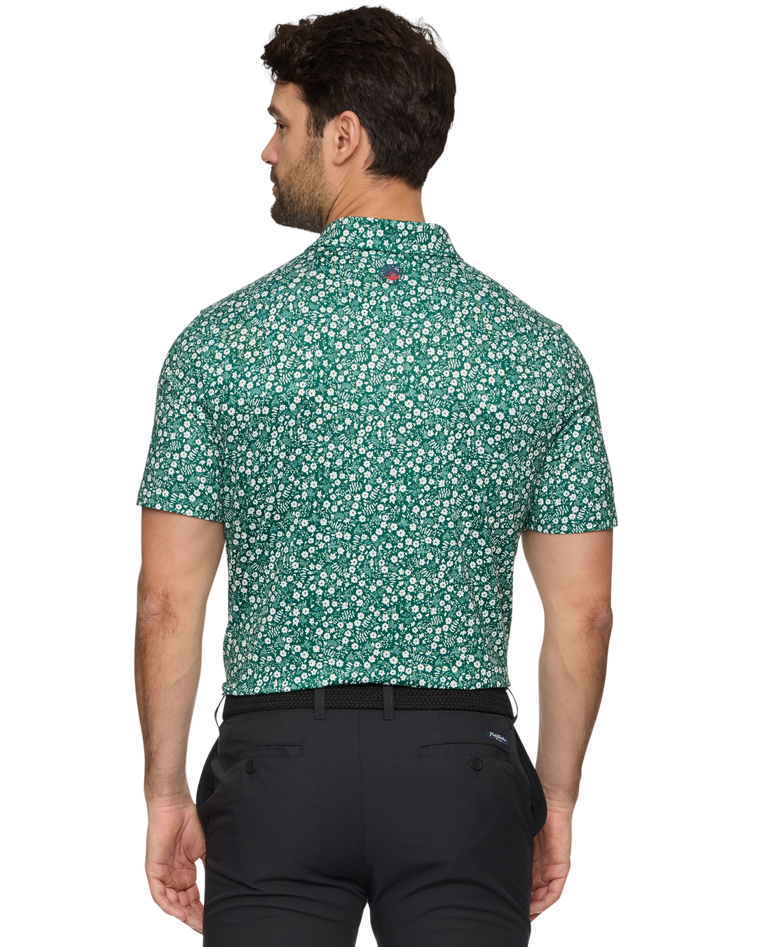 TGL BOSTON COMMON GOLF MVP FLORAL POLO