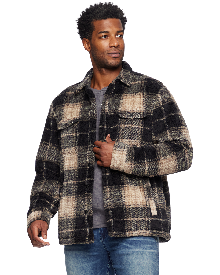 CARTER SHERPA SHIRT JACKET