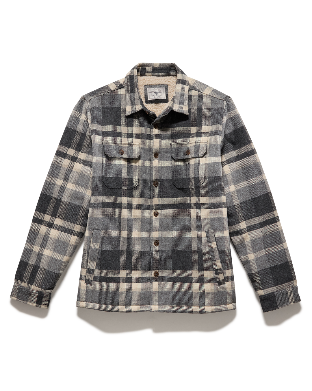 CASSIDY SHERPA-LINED SHIRT JACKET