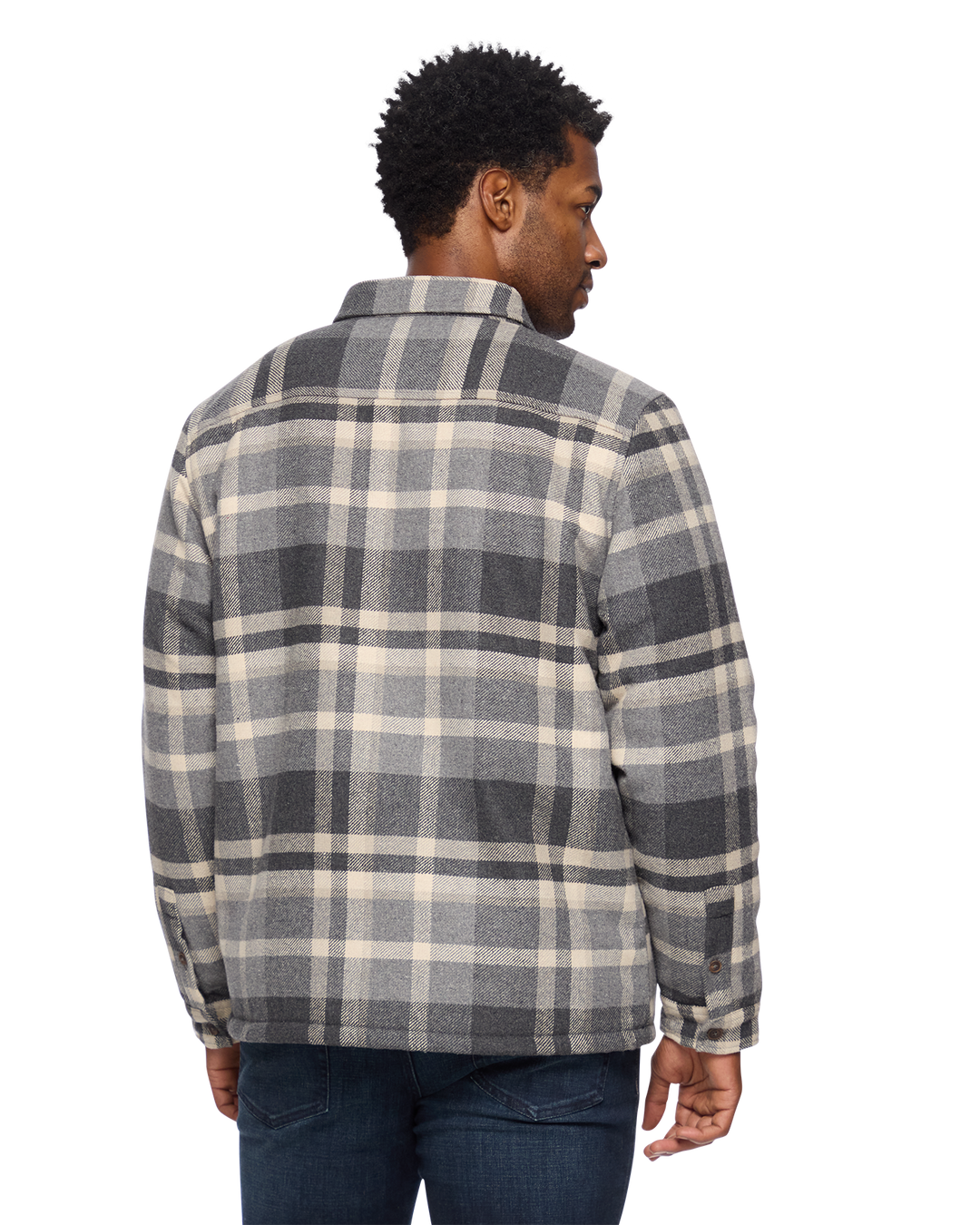 CASSIDY SHERPA-LINED SHIRT JACKET