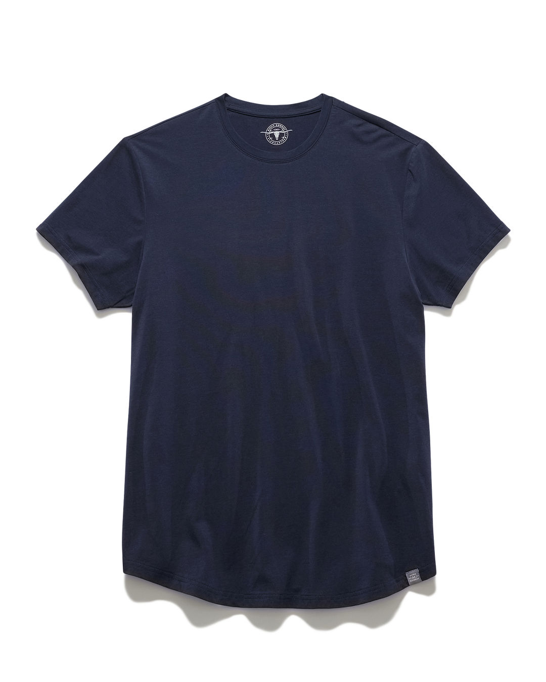 DUKE CURVED HEM TEE