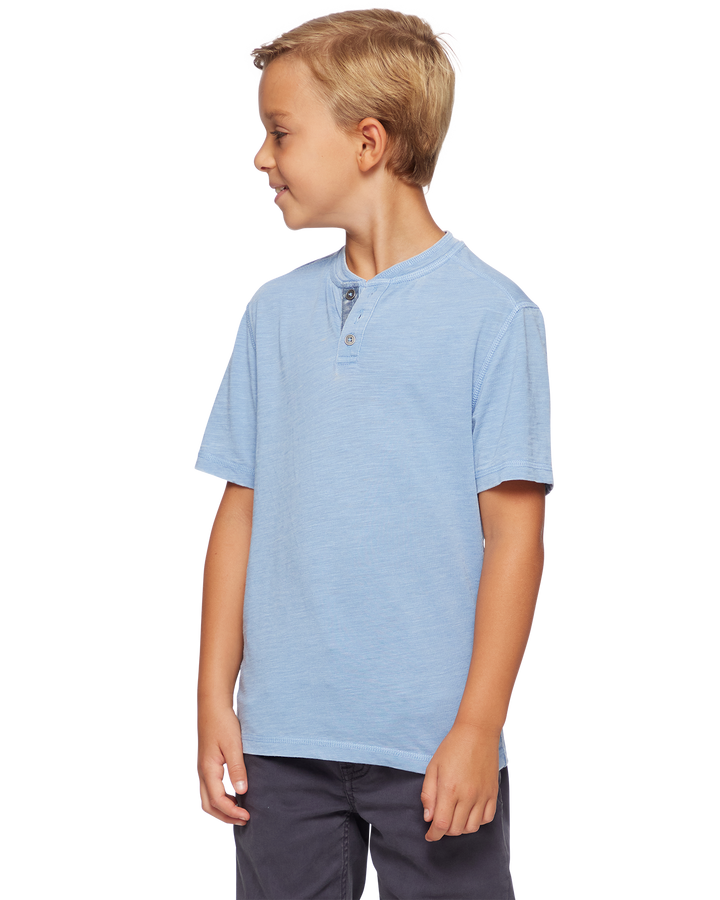 BOYS CHATHAM VINTAGE SOFT HENLEY