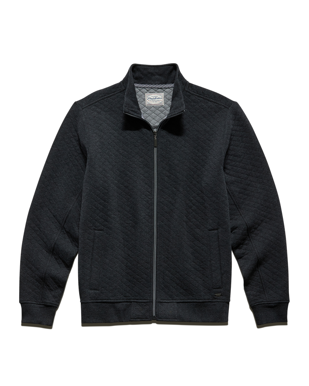 ALLOWAY QUILTED FULL-ZIP MOCK NECK JACKET