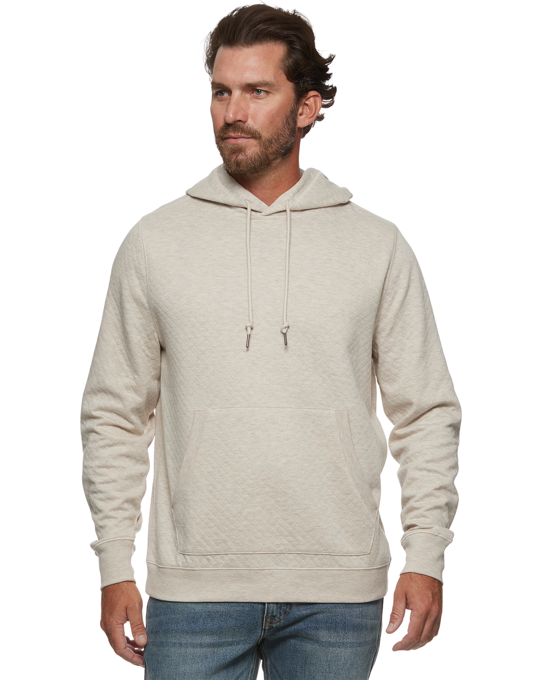 BRADNER SUPER-SOFT QUILTED HOODIE