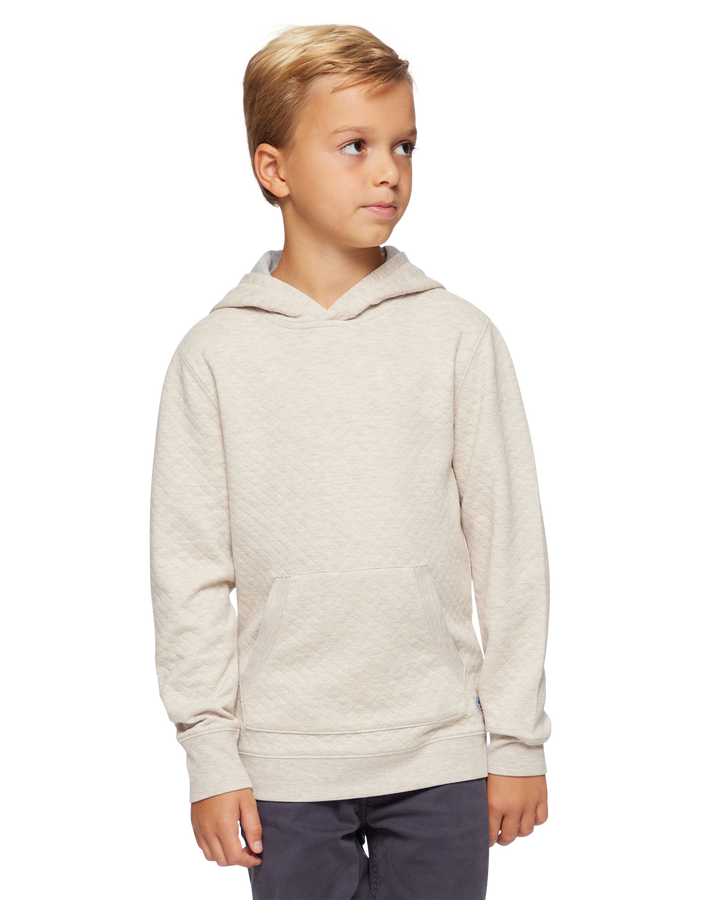 BOYS BRADNER SUPER-SOFT QUILTED HOODIE