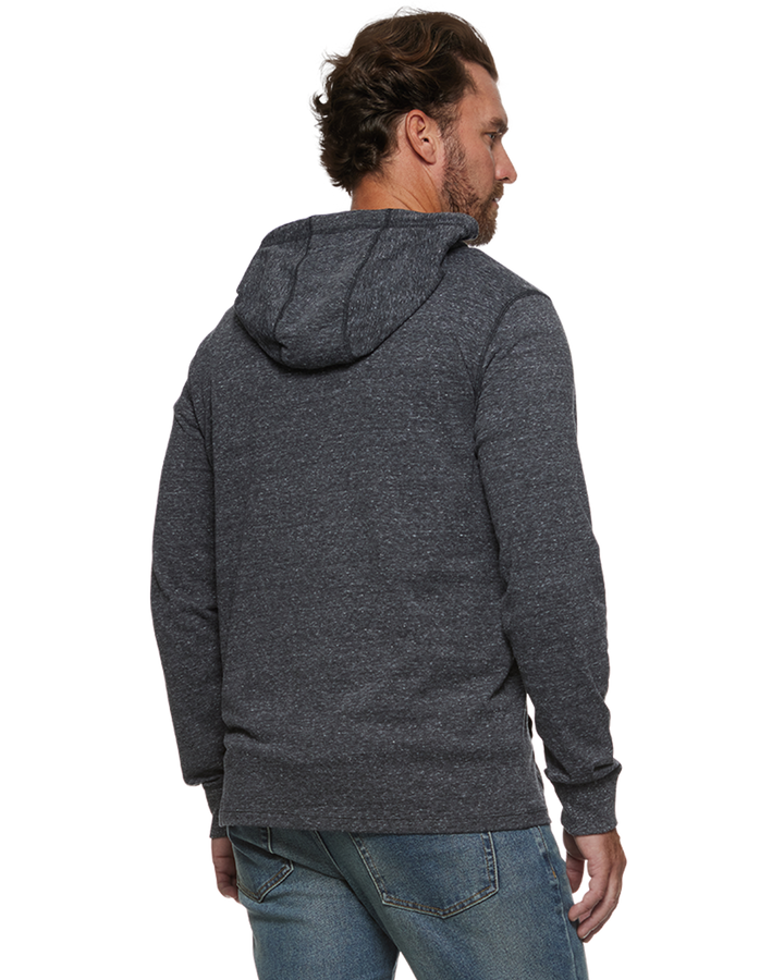 ROLLINS SNOW SLUB HOODED HENLEY