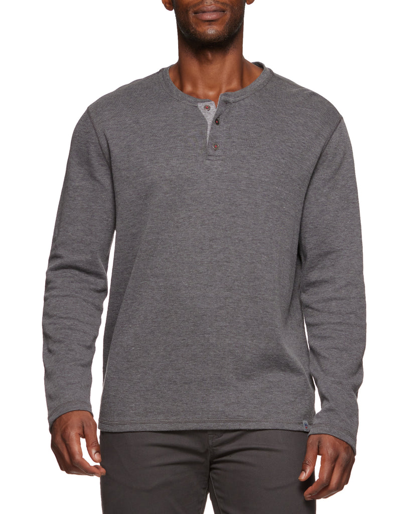 BRIDGEPORT DOUBLE KNIT SLUB HENLEY