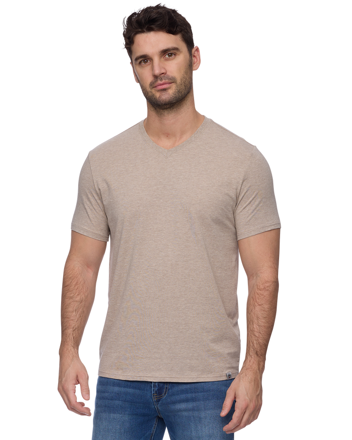 ESSENTIAL STRETCH COMFORT V-NECK TEE