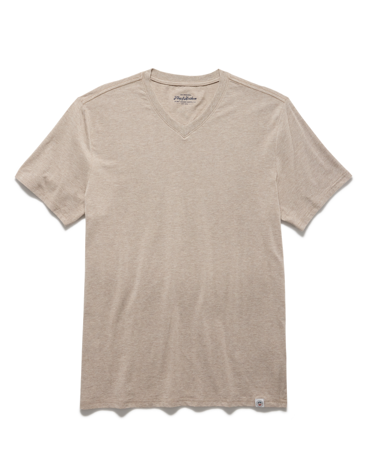 ESSENTIAL STRETCH COMFORT V-NECK TEE