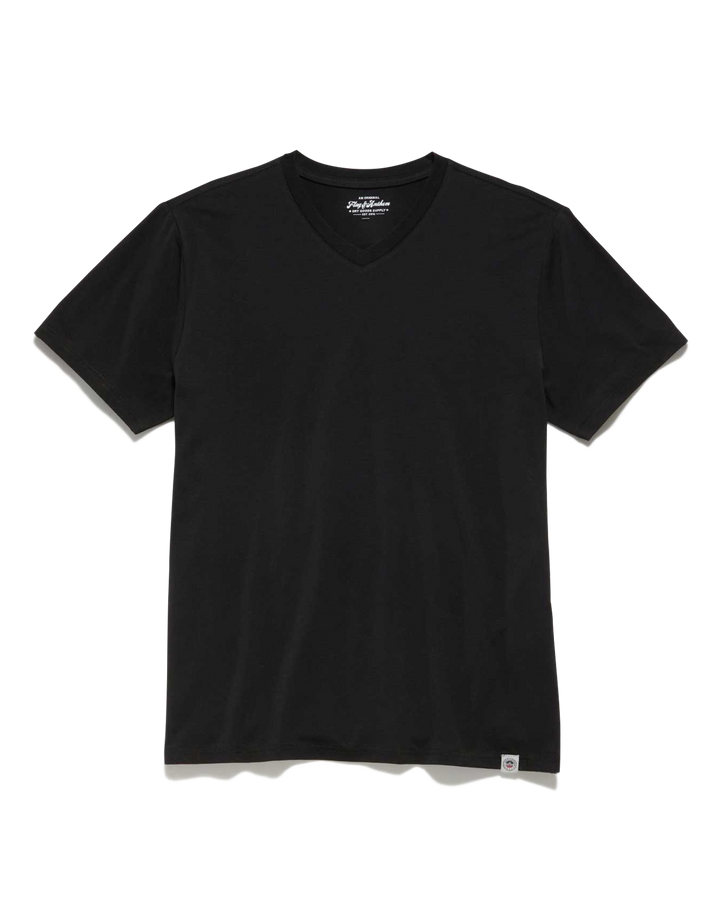 ESSENTIAL STRETCH COMFORT V-NECK TEE