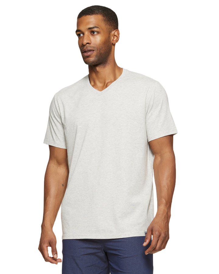 ESSENTIAL STRETCH COMFORT V-NECK TEE