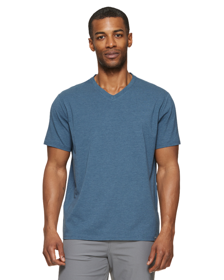 ESSENTIAL STRETCH COMFORT V-NECK TEE