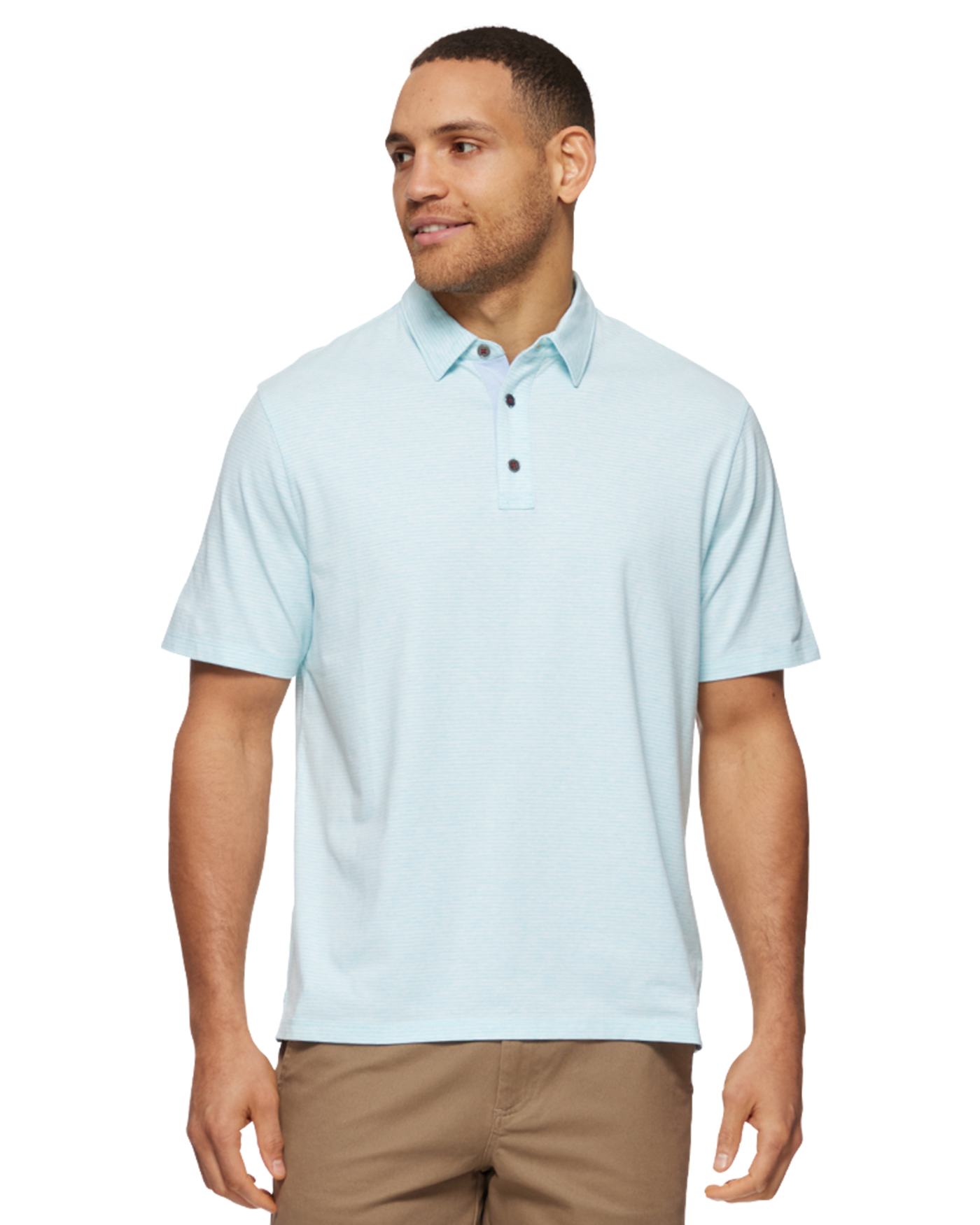 HASTINGS SUPER SOFT STRIPED POLO – Flag & Anthem