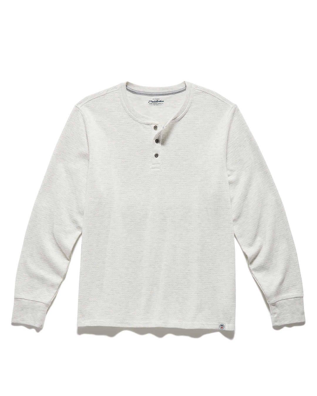 CHATSWORTH SOFT WAFFLE HENLEY