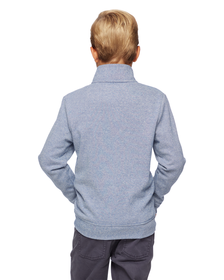 BOYS HERO TWILL 1/4-ZIP PULLOVER