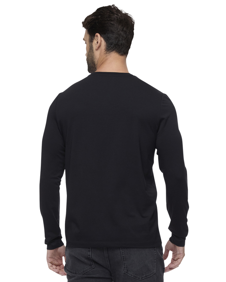 ESSENTIAL STRETCH COMFORT LS HENLEY