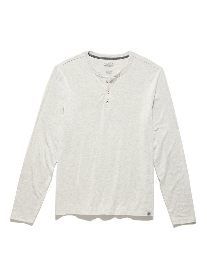 ESSENTIAL STRETCH COMFORT LS HENLEY