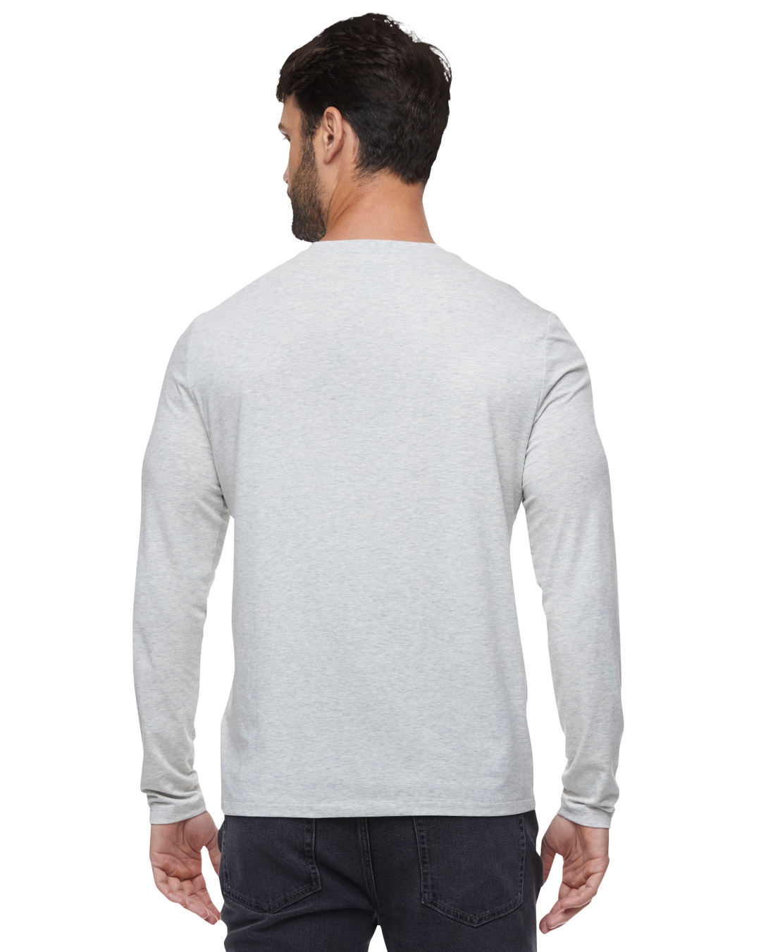 ESSENTIAL STRETCH COMFORT LS HENLEY