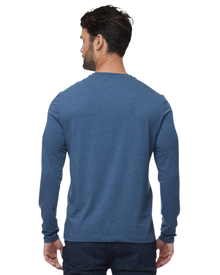 ESSENTIAL STRETCH COMFORT LS HENLEY