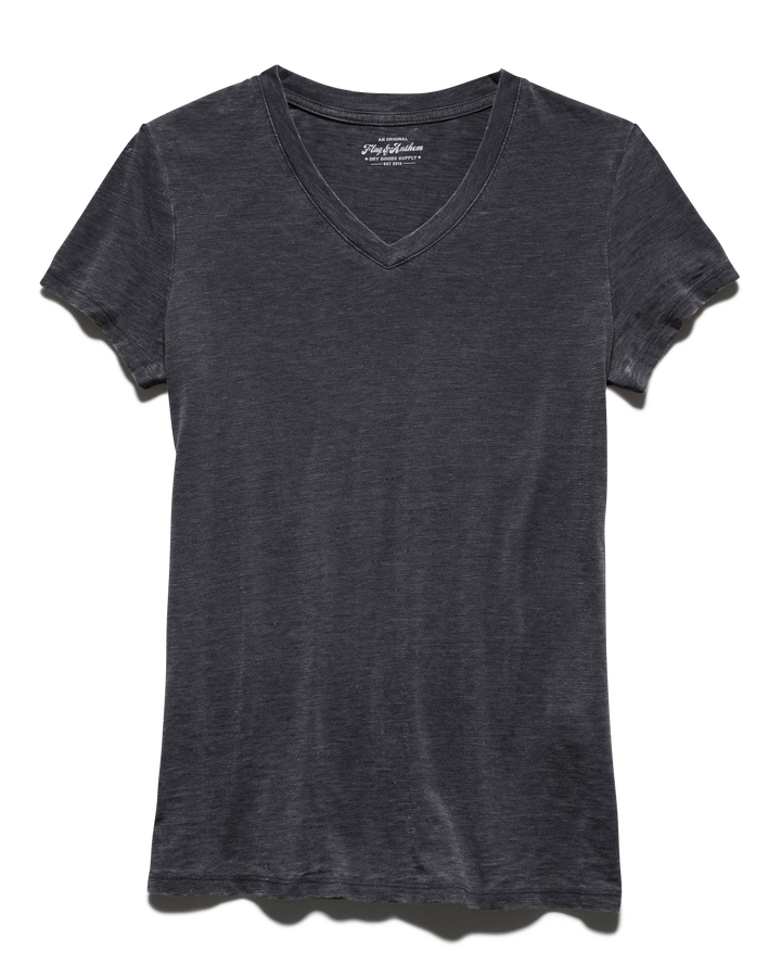 BREVARD BURNOUT V-NECK TEE (FINAL SALE)