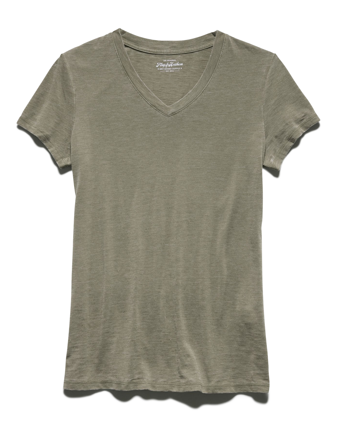 BREVARD BURNOUT V-NECK TEE