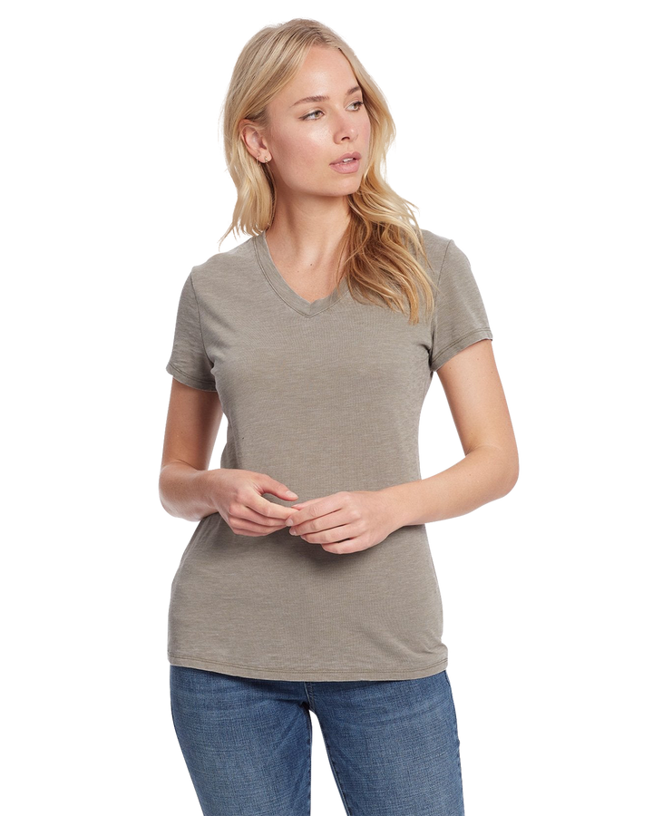 BREVARD BURNOUT V-NECK TEE