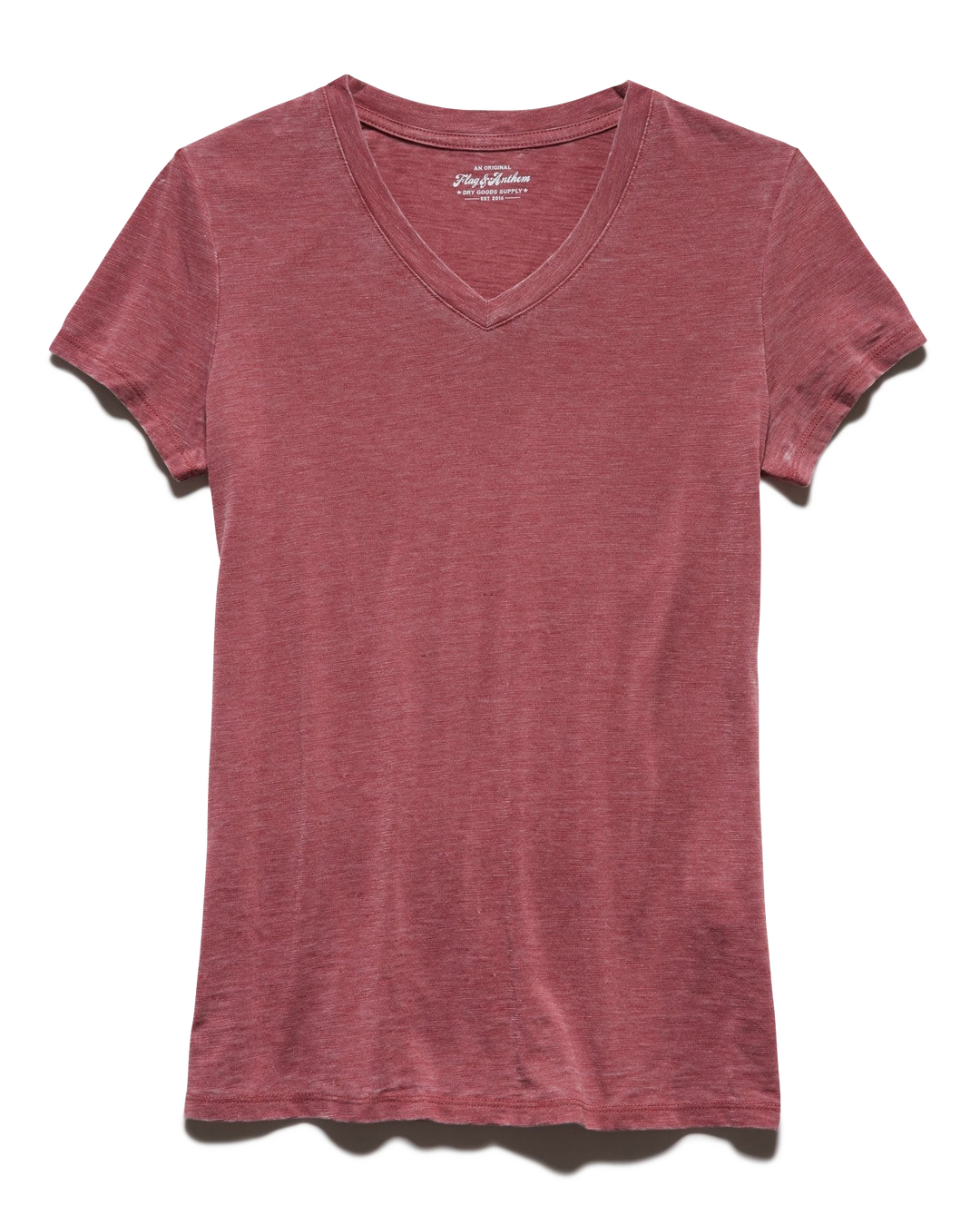 BREVARD BURNOUT V-NECK TEE