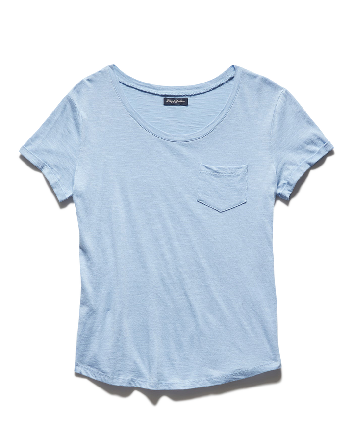 CORDELIA SLUB SCOOPNECK TEE