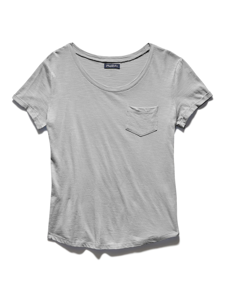 CORDELIA SLUB SCOOPNECK TEE