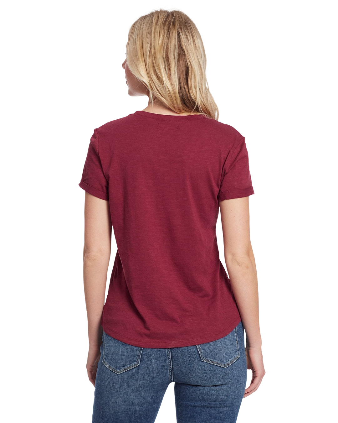 CORDELIA SLUB SCOOPNECK TEE