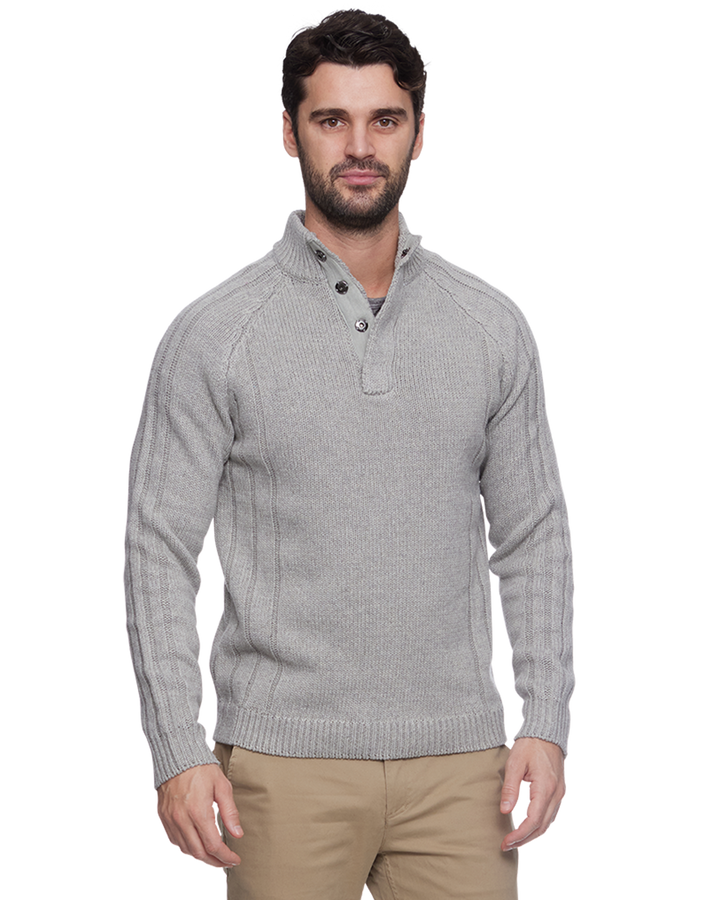 PLAINVIEW MOCK NECK SWEATER