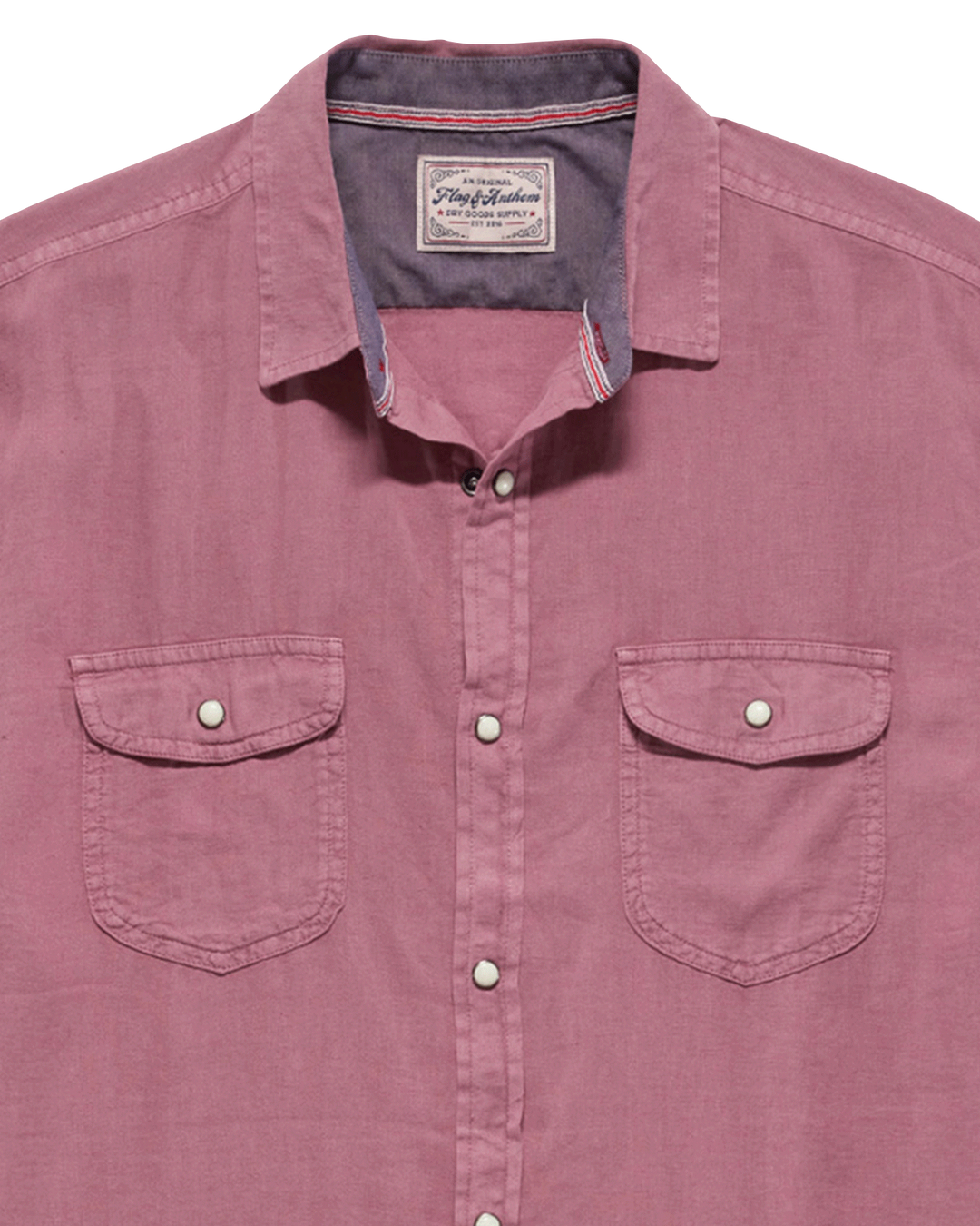 AVALON GARMENT-DYED LINEN SS SHIRT