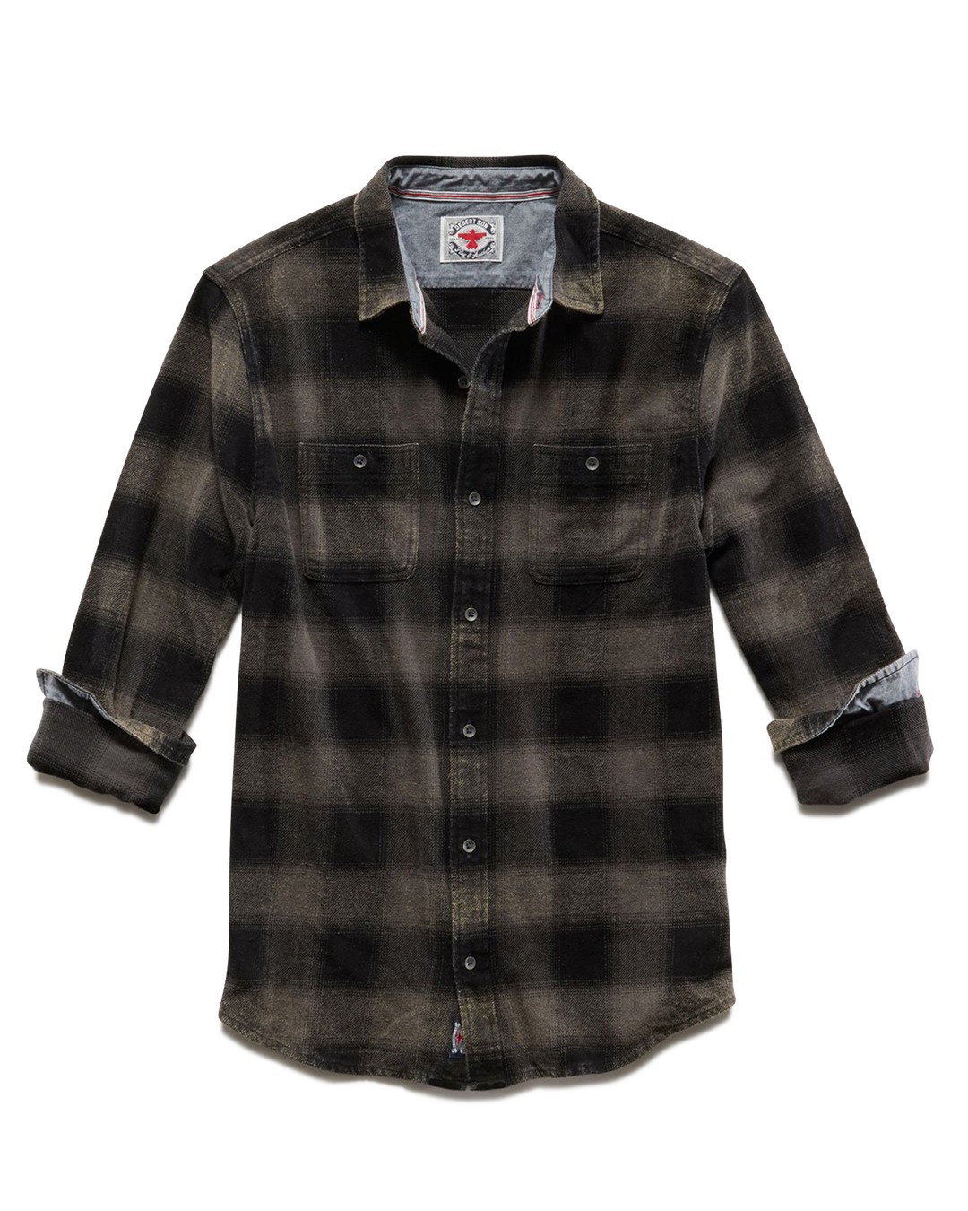 SHAW VINTAGE WASHED FLANNEL SHIRT