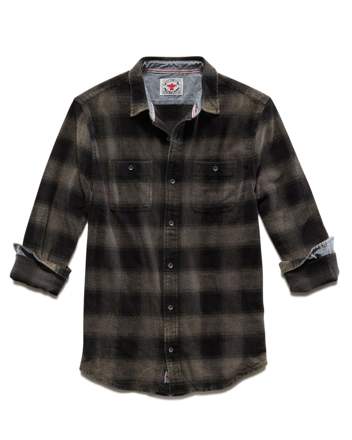 SHAW VINTAGE WASHED FLANNEL SHIRT