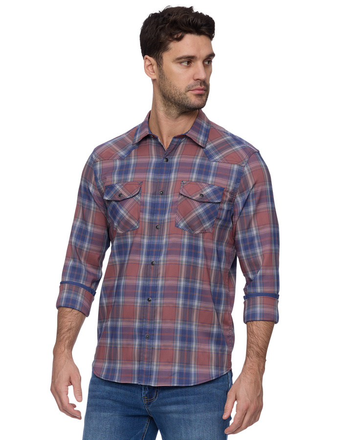 BOULDER UPF PERFORMANCE WESTERN SHIRT