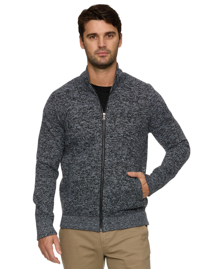 RHINELAND FLEECE-LINED FULL-ZIP SWEATER