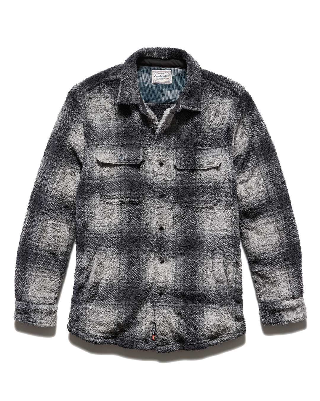 ATOKA SHAGGY SHERPA SHIRT JACKET