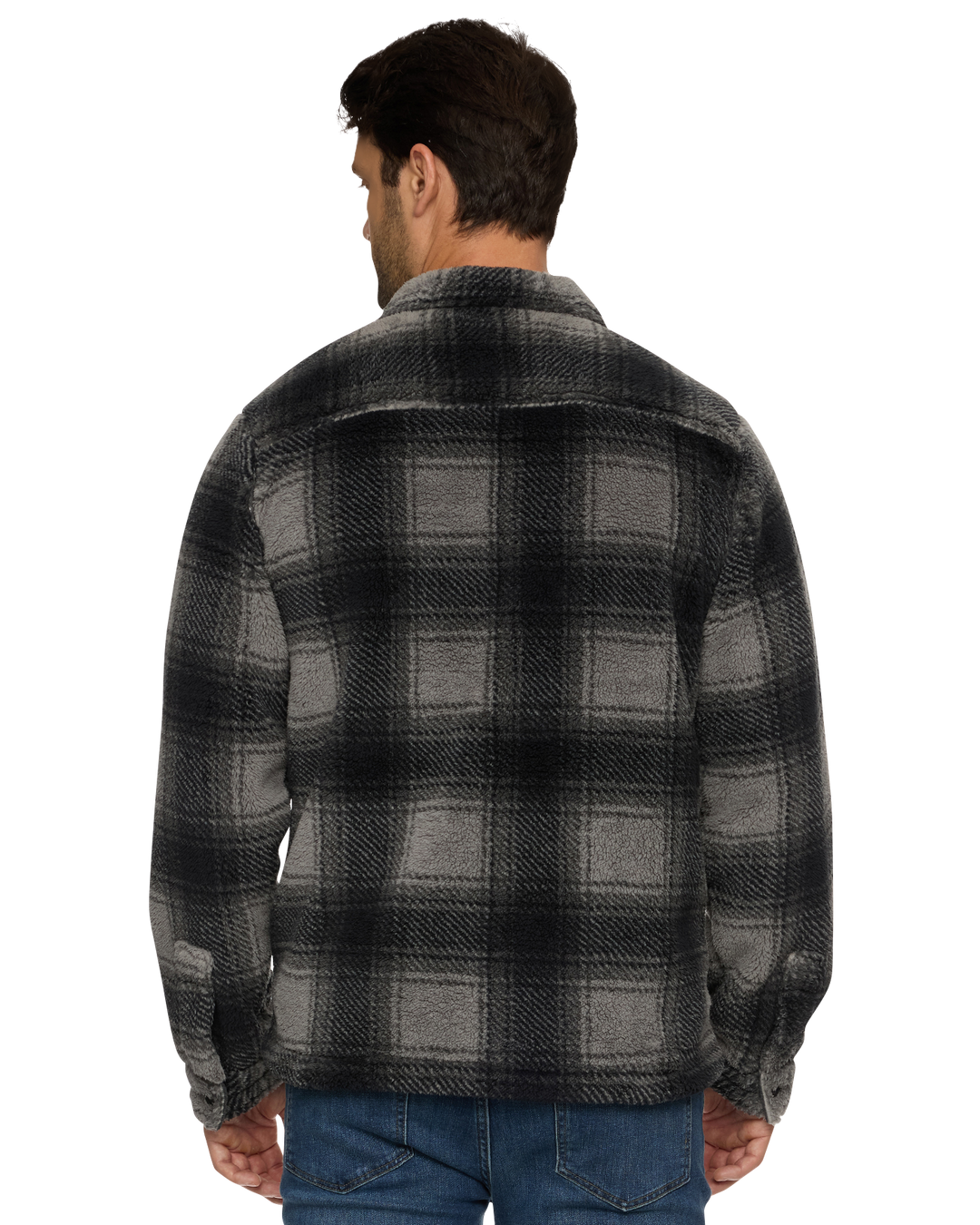 ATOKA SHAGGY SHERPA SHIRT JACKET