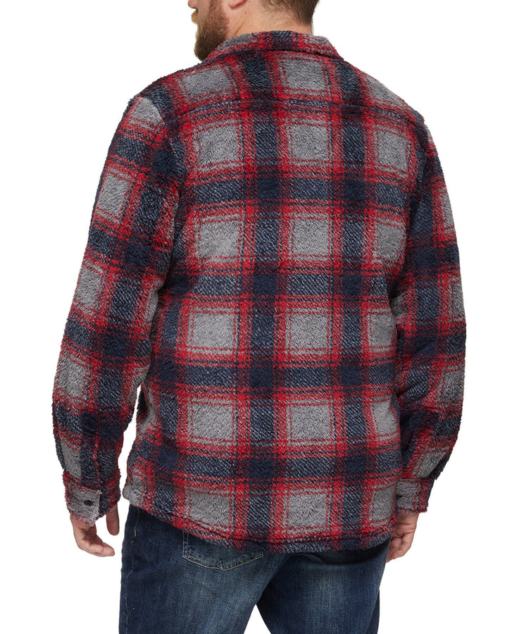 ATOKA SHAGGY SHIRT JACKET BIG & TALL