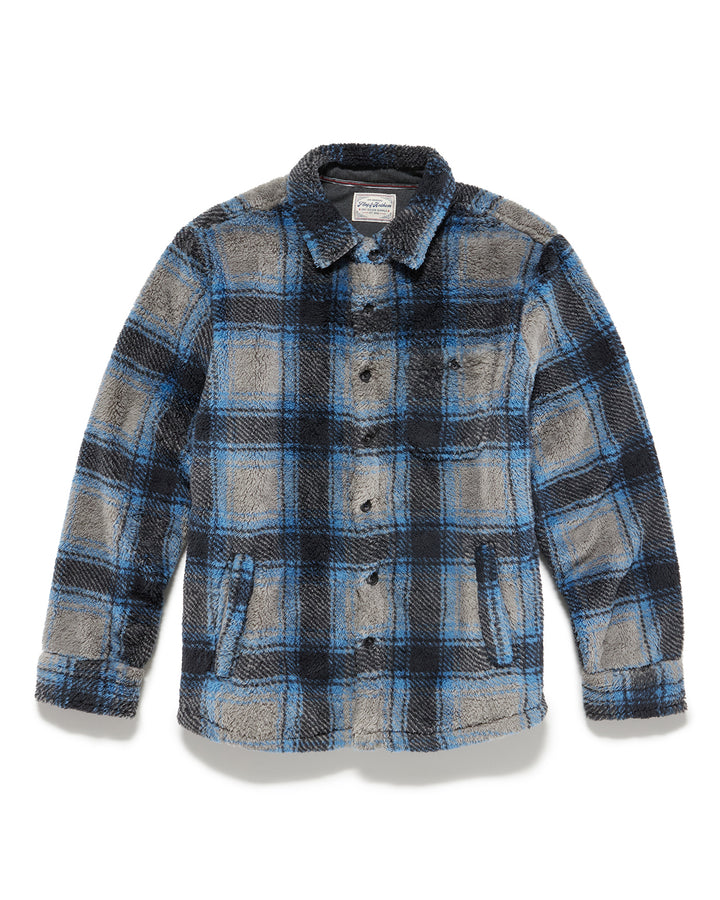 ATOKA SHAGGY SHERPA SHIRT JACKET