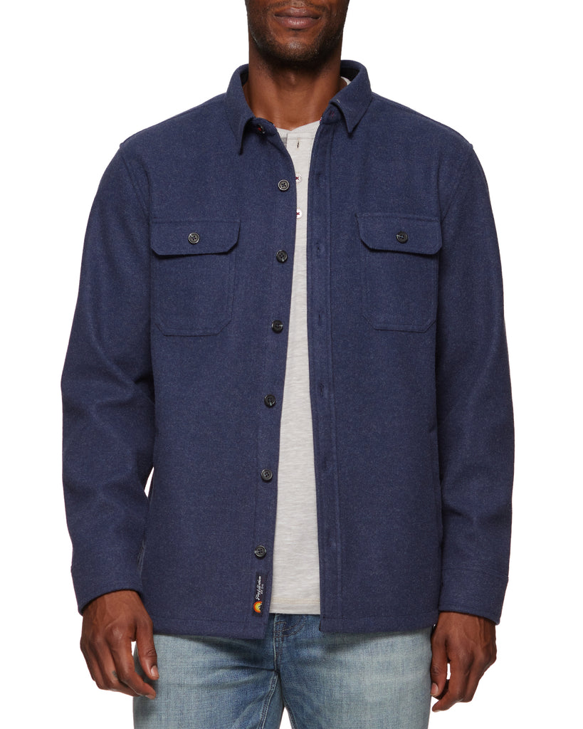 Wrangler Men's Quilt Lined Flannel Shirt Jacket at Tractor Supply Co.