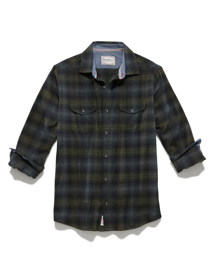 SHELTON FLANNEL SHIRT BIG & TALL